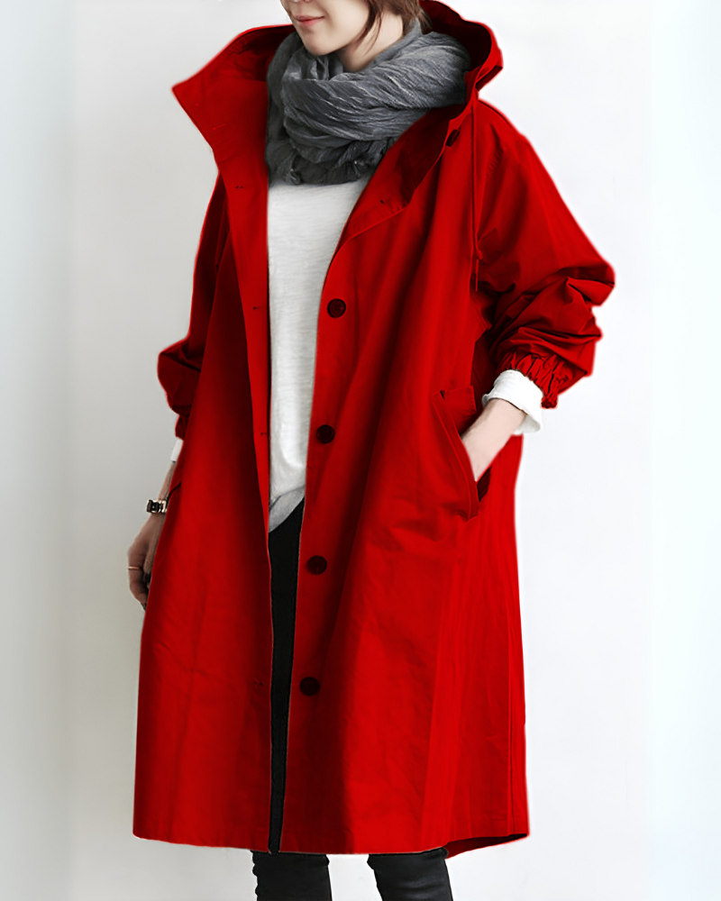 Charly | Women's Hooded Trench Coat