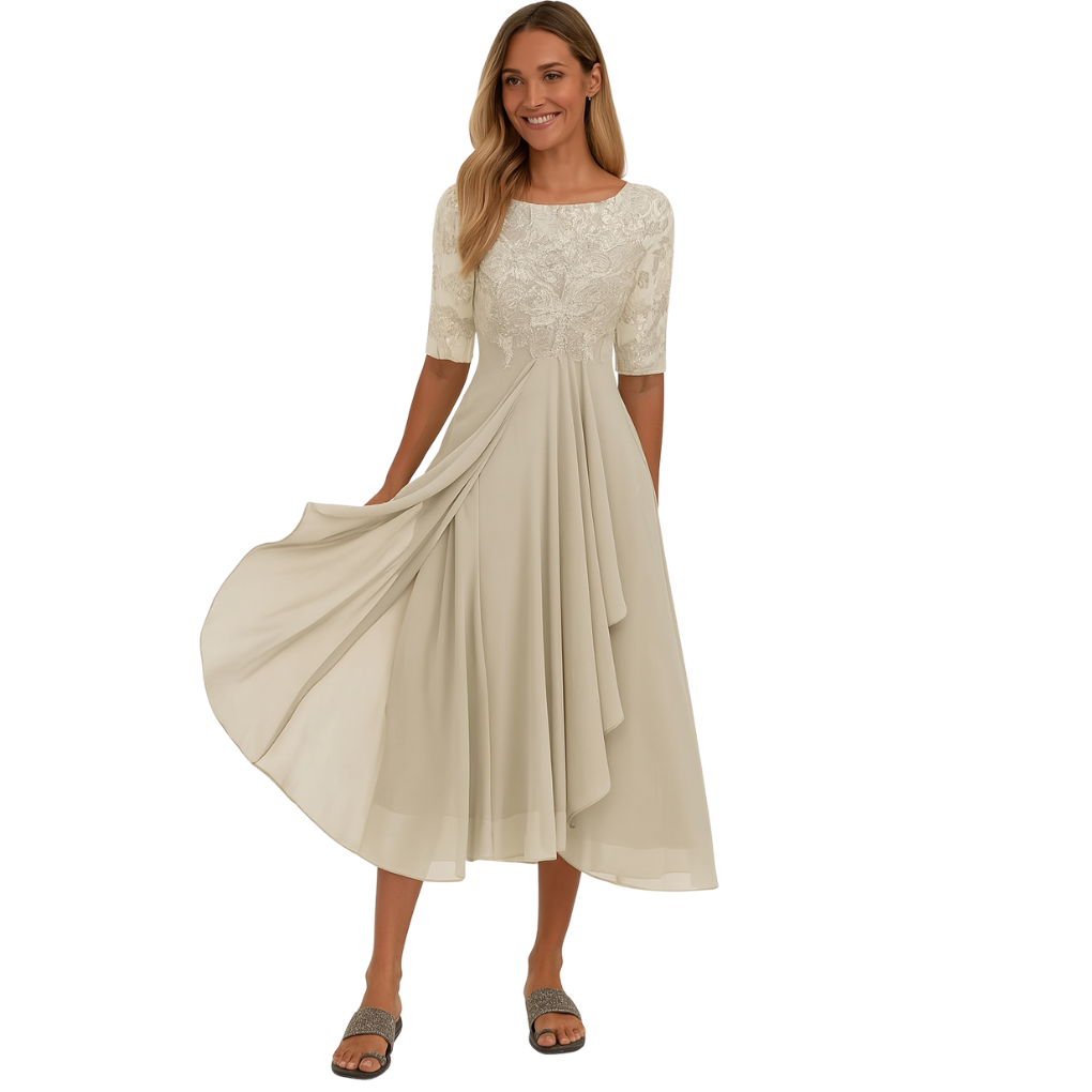 Charly | Women's Lace Midi Dress