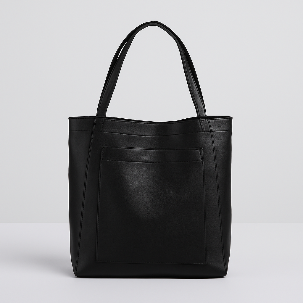 Charly | Women's Large Tote Shoulder Bag with Exterior Pocket