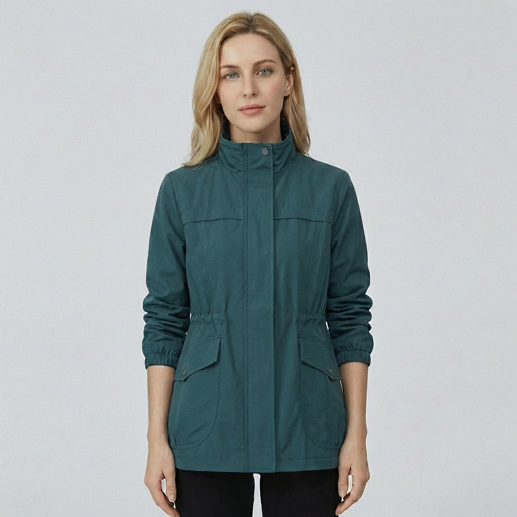 Charly | Women's Lightweight Anorak Jacket with Adjustable Waist