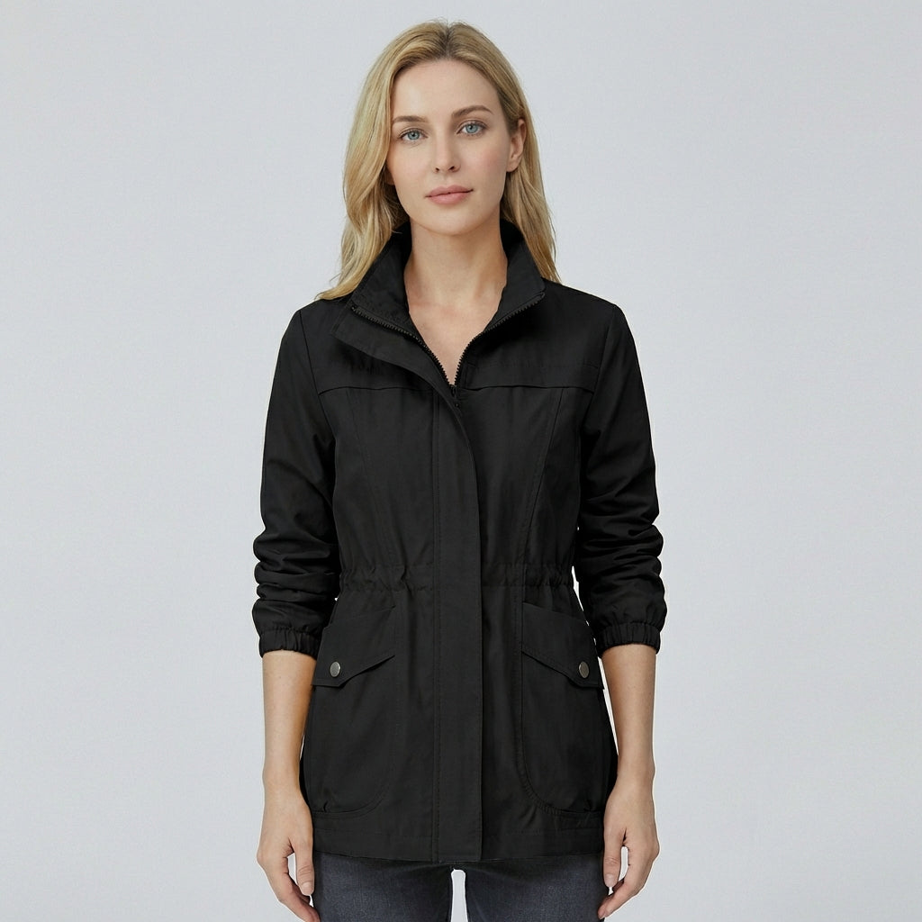 Charly | Women's Lightweight Anorak Jacket with Adjustable Waist