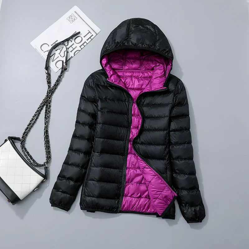 Charly | Women's Lightweight Hooded Down Jacket