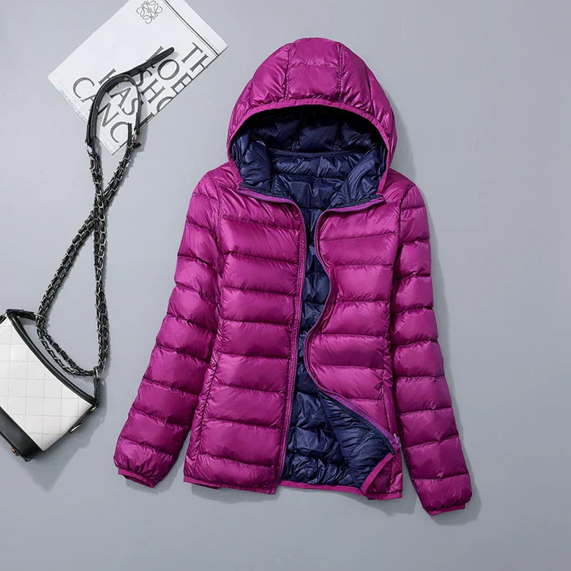 Charly | Women's Lightweight Hooded Down Jacket