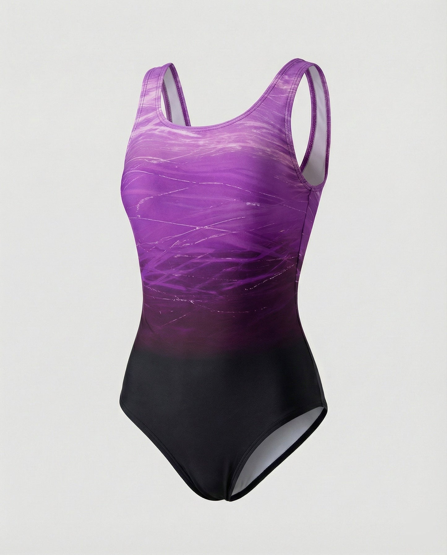 Charly | Women's One-Piece Sports Swimsuit with Ombre Design & Quick-Drying