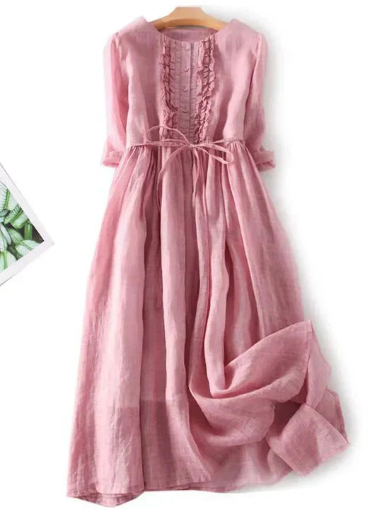 Charly | Women's Ruffled Midi Dress