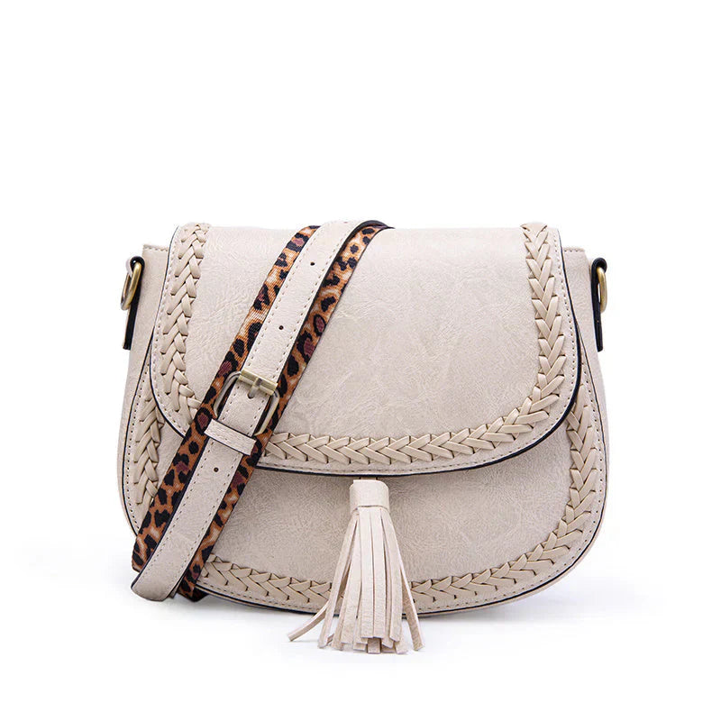 Charly | Women's Saddle Bag with Tassel Detail