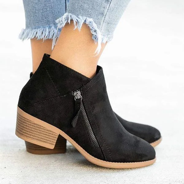 Charly | Women's Side Zip Ankle Boots