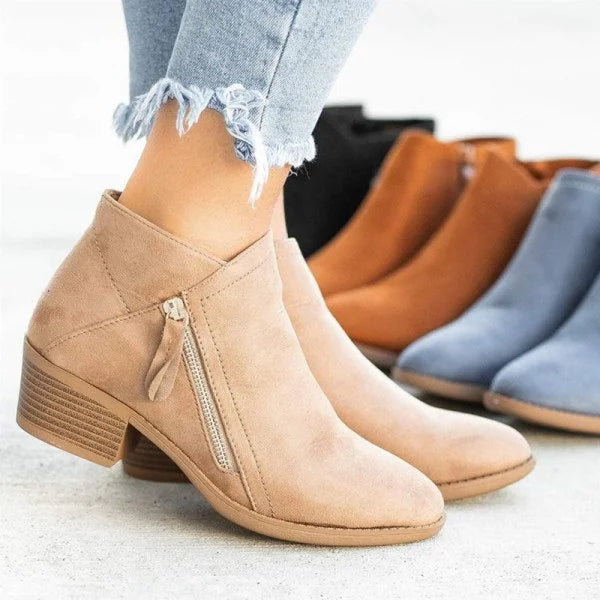 Charly | Women's Side Zip Ankle Boots