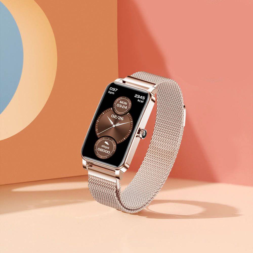 Charly | Women’s Smartwatch with Fitness Tracking & Notifications