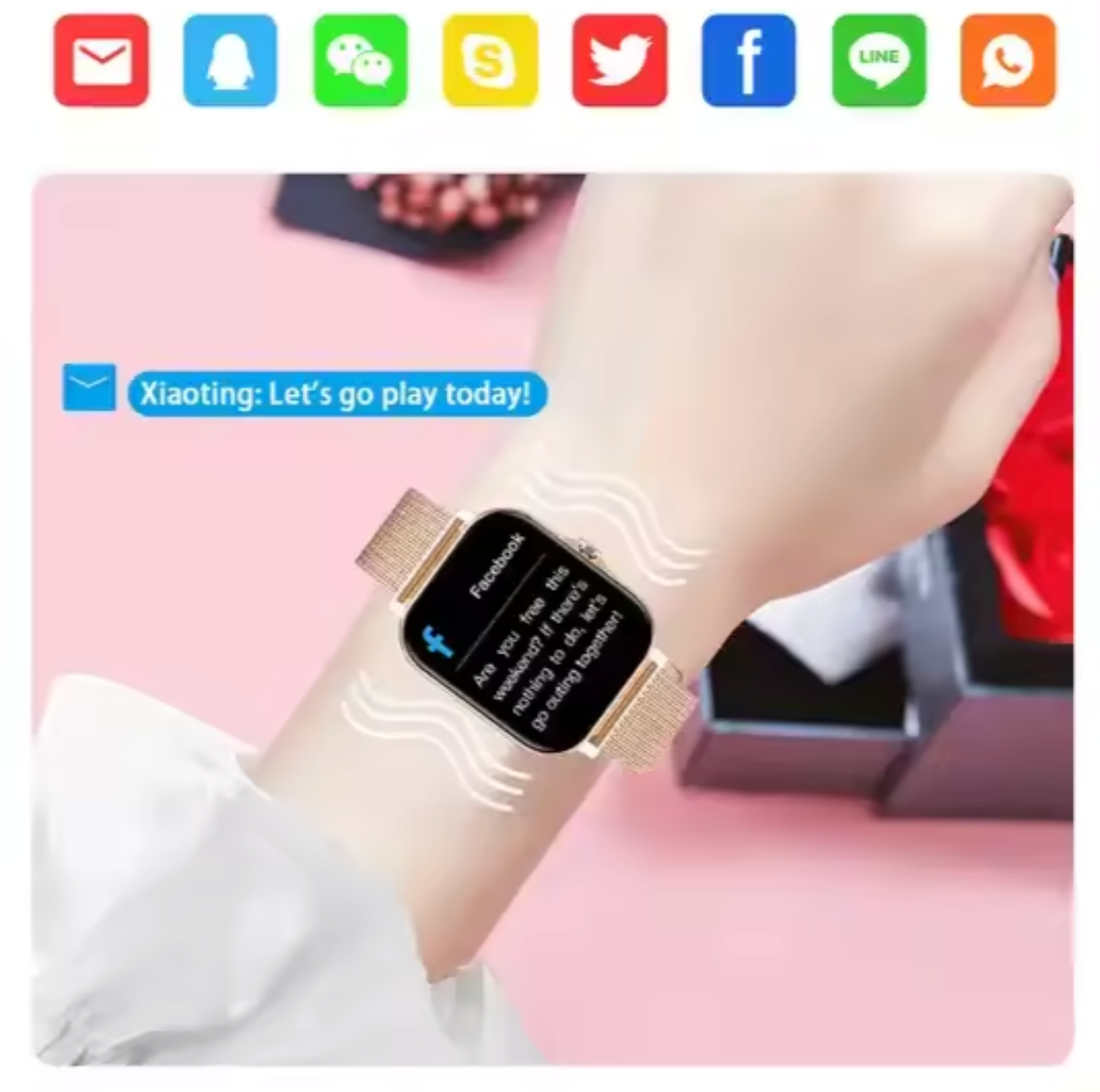 Charly | Women's Smartwatch with Health Tracking
