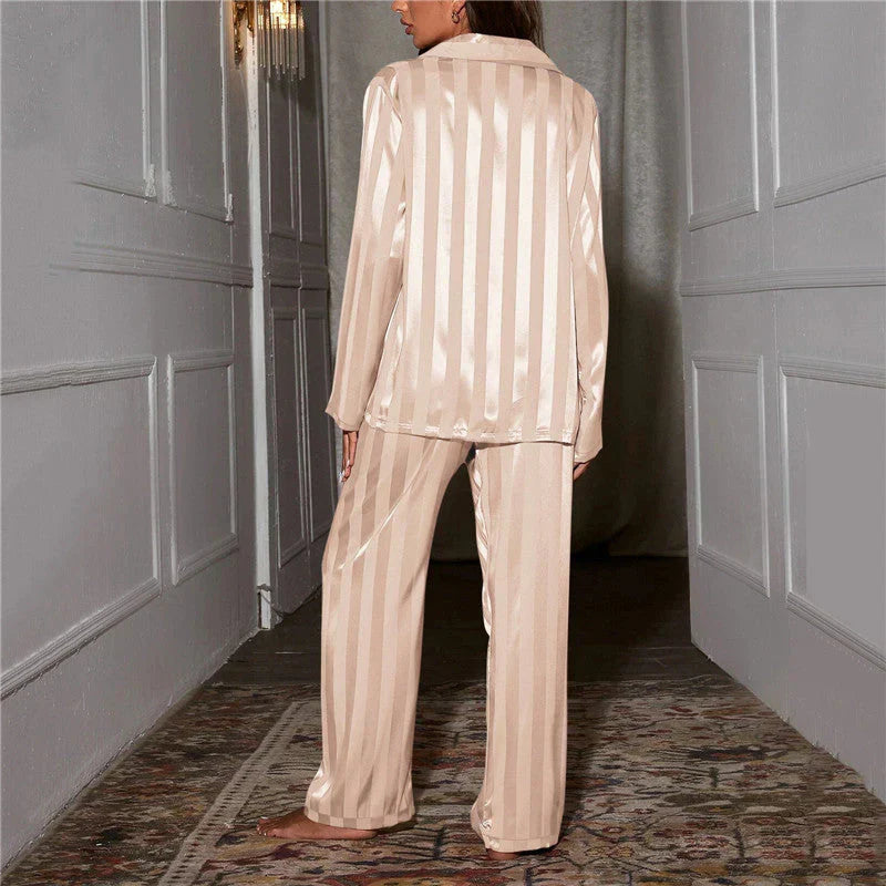 Charly | Women's Striped Pajama Set