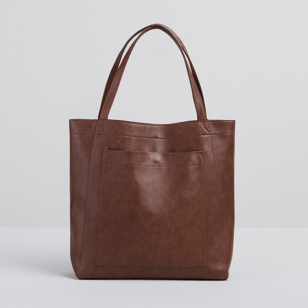 Charly | Women's Structured Tote Bag with Exterior Pocket