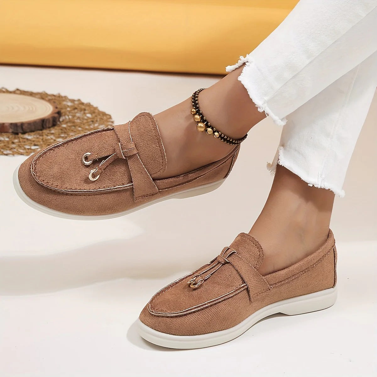 Charly | Women's Tassel Detail Loafers