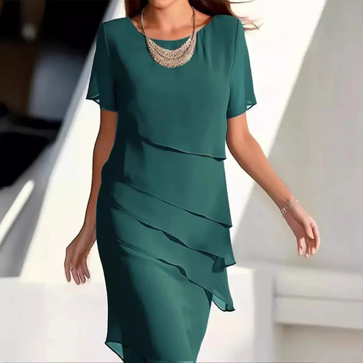 Charly | Women's Tiered Midi Dress