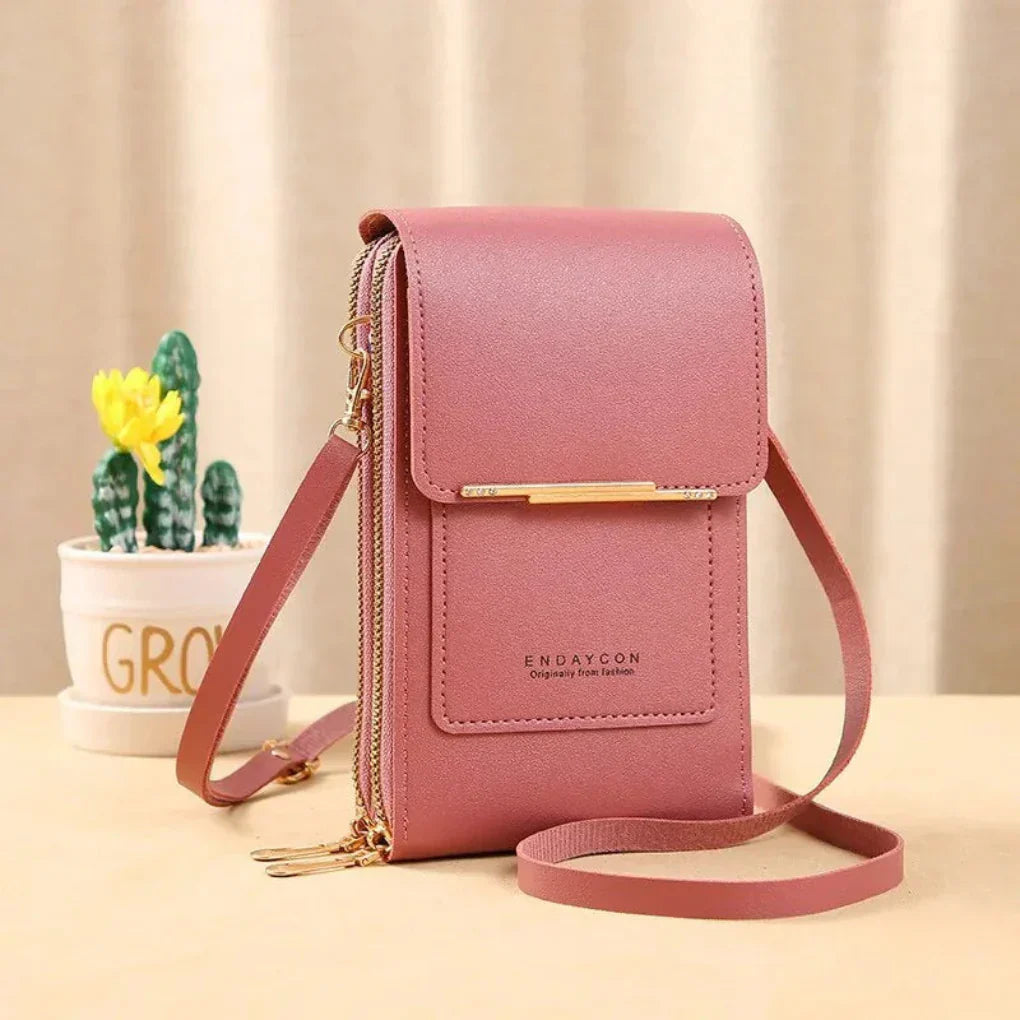 Charly | Women's Touch Screen Phone Bag with Strap