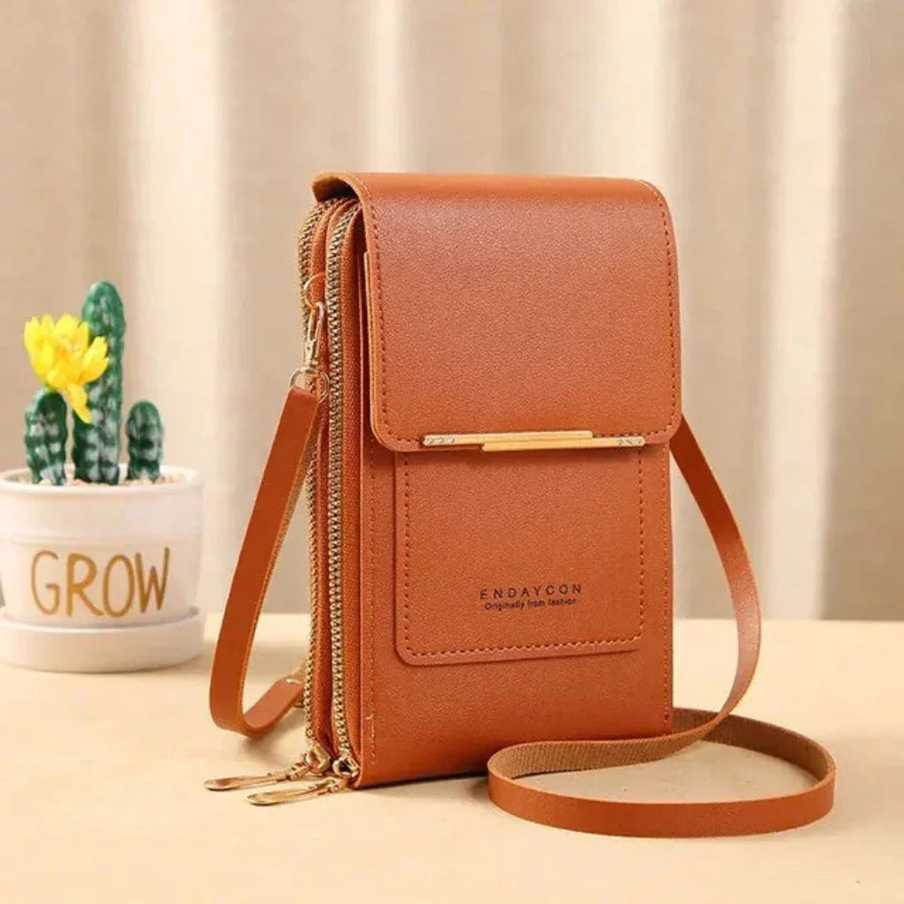 Charly | Women's Touch Screen Phone Bag with Strap