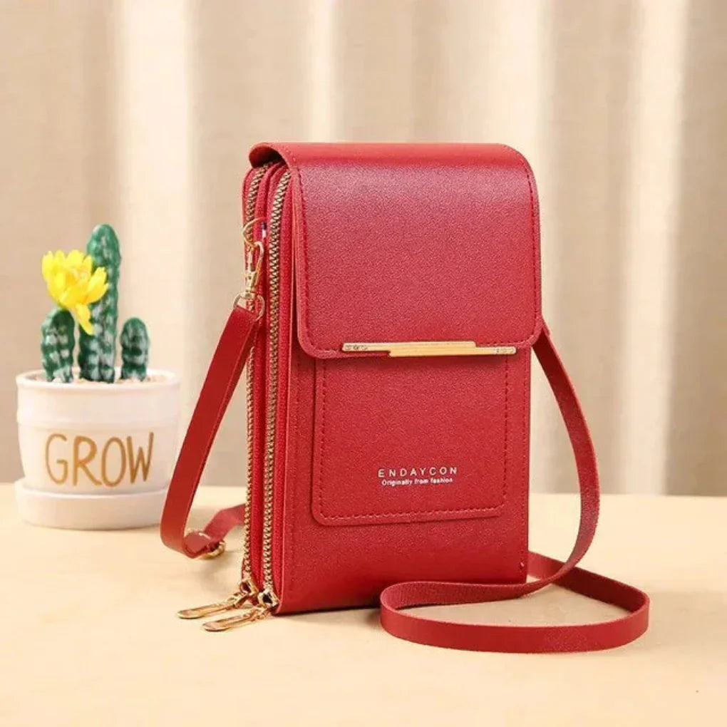 Charly | Women's Touch Screen Phone Bag with Strap