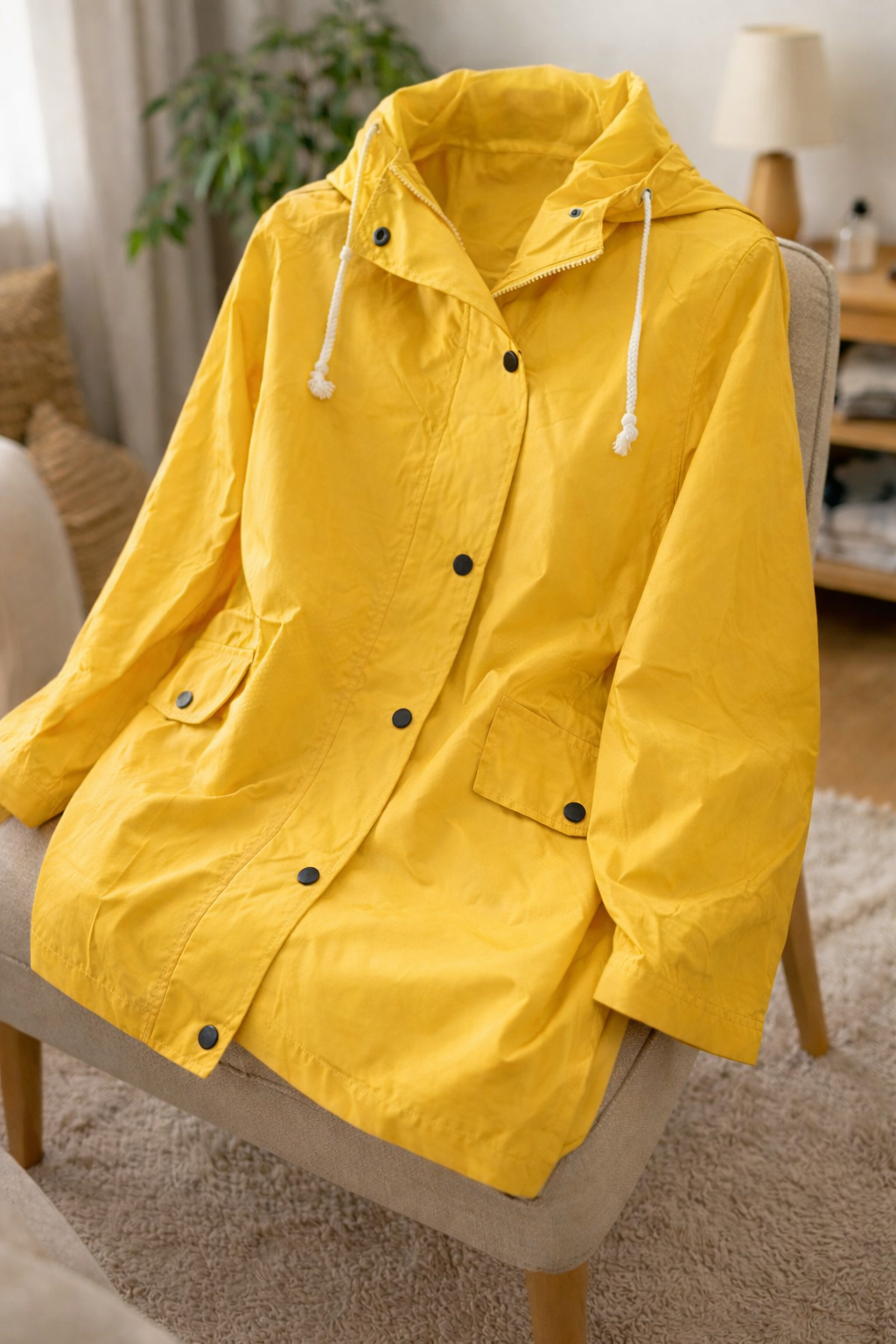 Charly Women's Transitional Jacket with Hood Lightweight