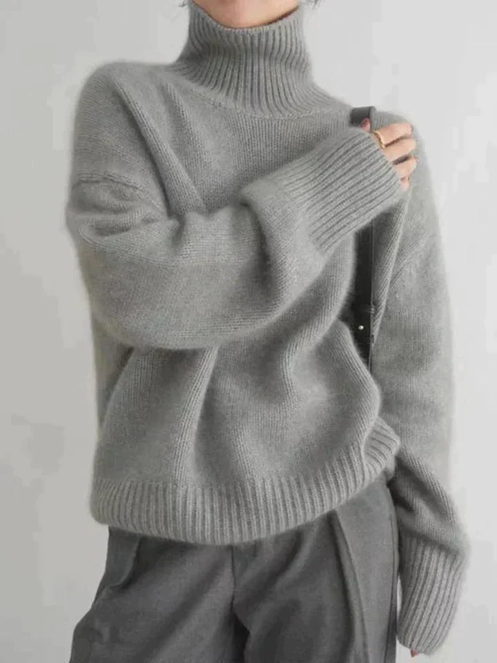 Charly | Women's Turtleneck Knit Sweater