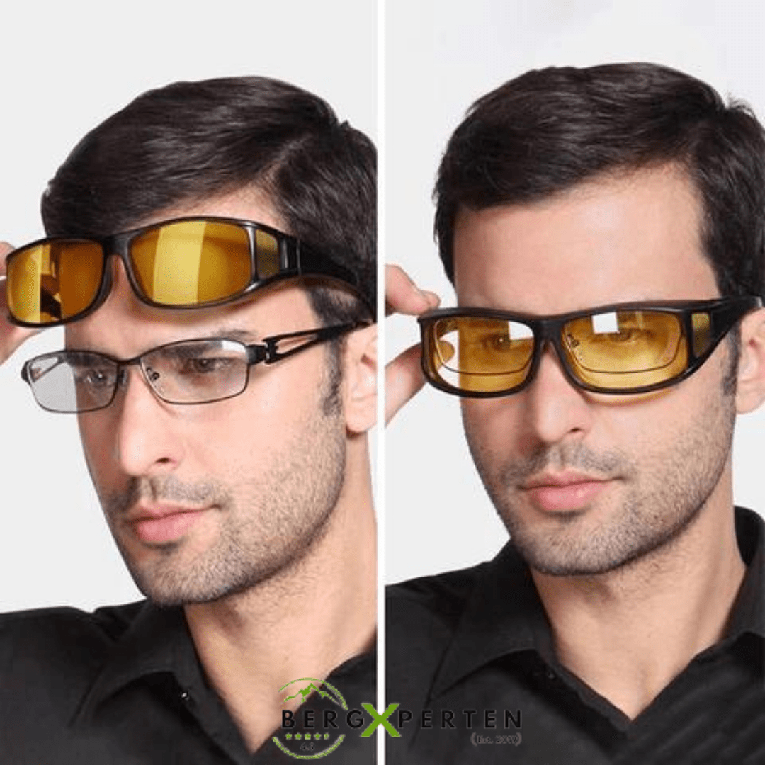 CLARIVUE – Night glasses with HD lenses & glare protection for safe driving at night