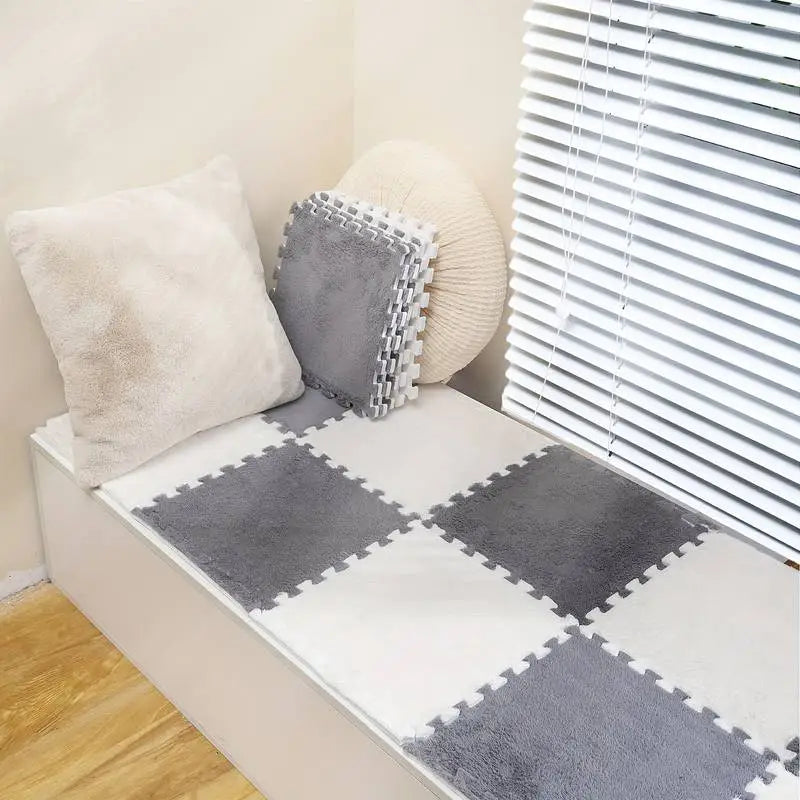 Comfortable and Cute Puzzle Mat (Set of 10 Squares)