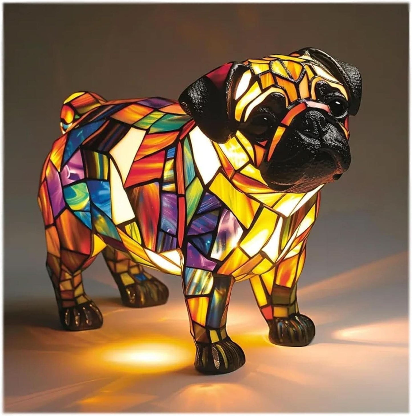 COMPANIONLIGHT – Artistic LED Night Light with Dog Breeds for Home Decoration