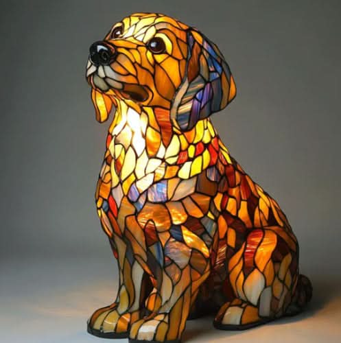 COMPANIONLIGHT – Artistic LED Night Light with Dog Breeds for Home Decoration