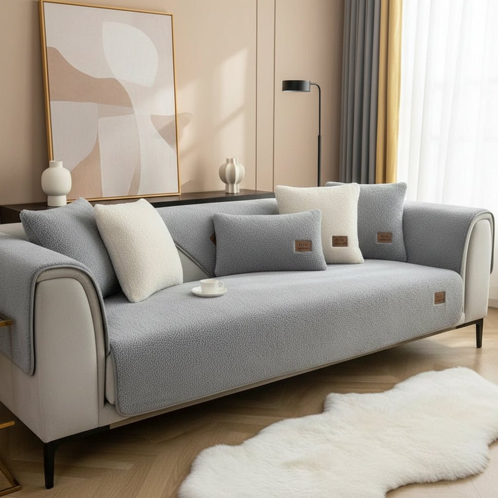 COUCHCLOUD – Plush Sofa Cover Made of Polyester Fiber for Warmth and Protection