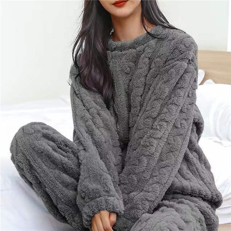 – Cozy Fleece Pajama Set