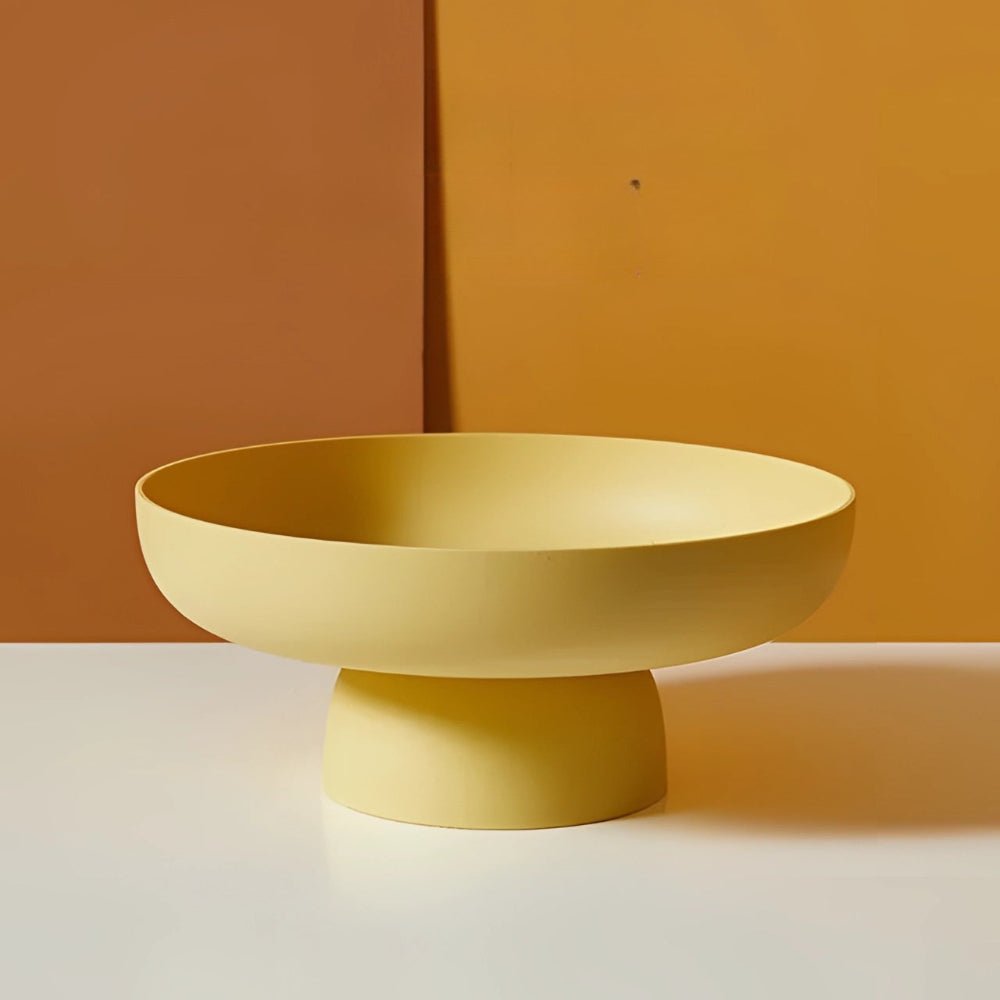 DECOCRAFT – Hand-painted plastic fruit bowl for modern and classic interiors