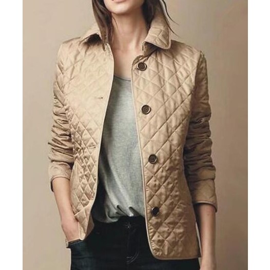 Elegant Buttoned Long Sleeve Jacket with Collar