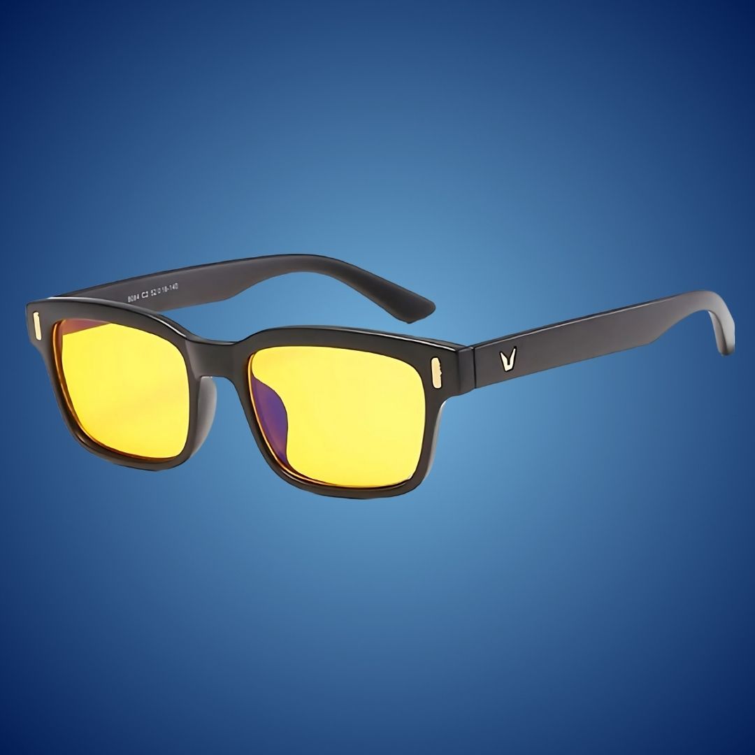 EyeShield Pro Blue Light Blocking Computer Glasses | With UV Protection - Reduces Eye Strain - Improves Sleep Quality - Relieves Eye Fatigue Charly