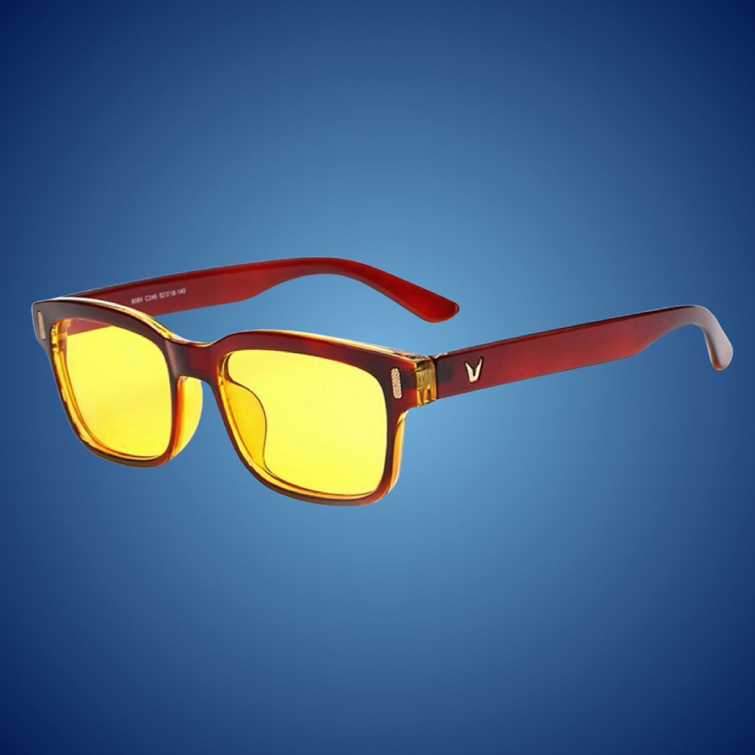 EyeShield Pro Blue Light Blocking Computer Glasses | With UV Protection - Reduces Eye Strain - Improves Sleep Quality - Relieves Eye Fatigue Charly