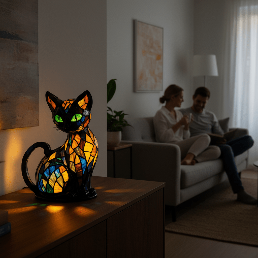 FELILUX – Playful LED Cat Night Light with Soft Ambient Glow