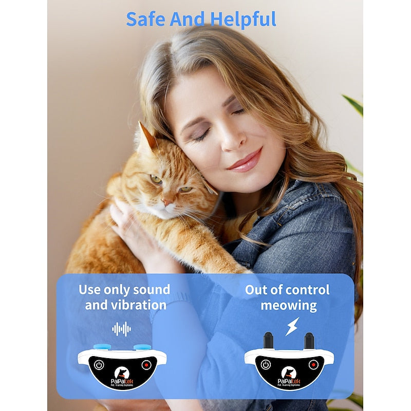 FelixNova Cat Training Collar With Remote Receiver