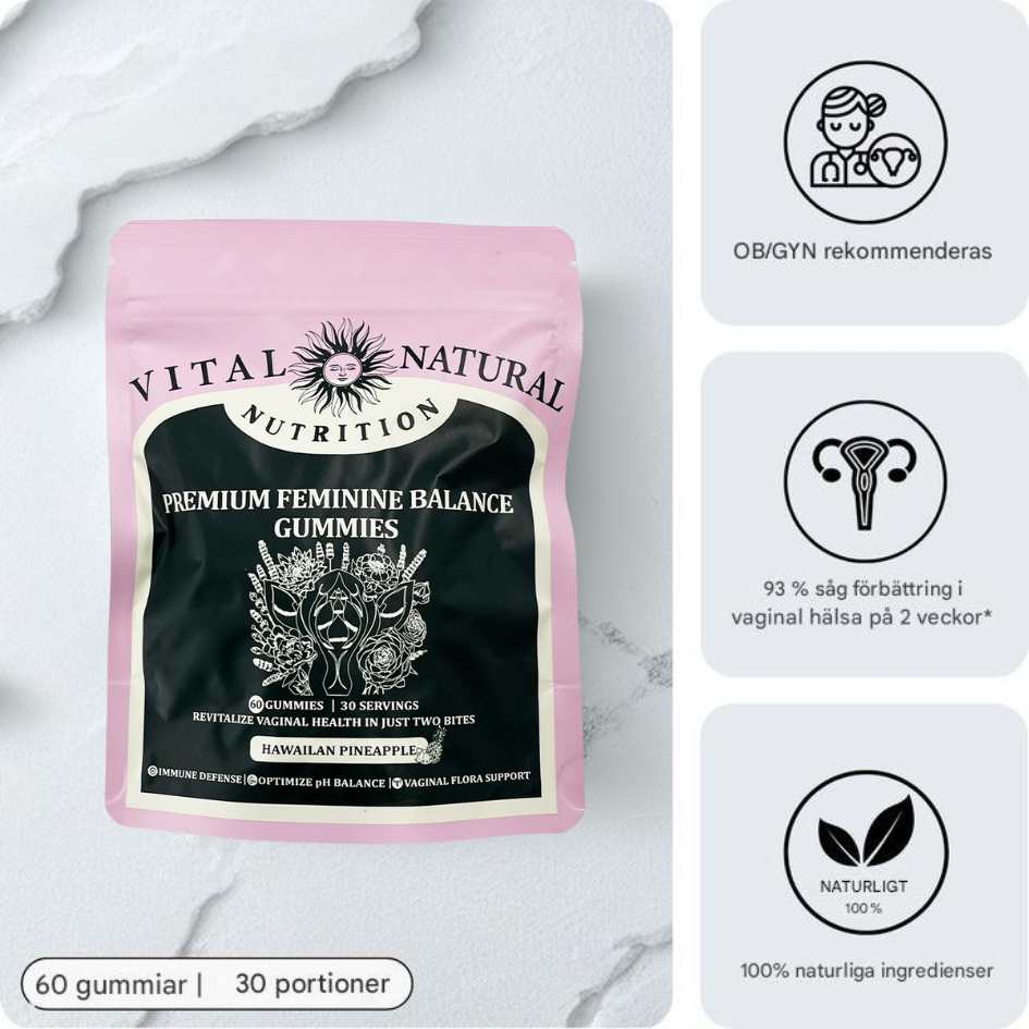 FemVera - Premium pH-Balancing Gummies for Inner Freshness and Well-Being