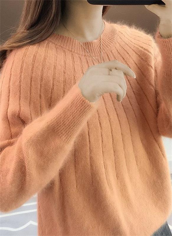 Fluffy Knitted Sweater