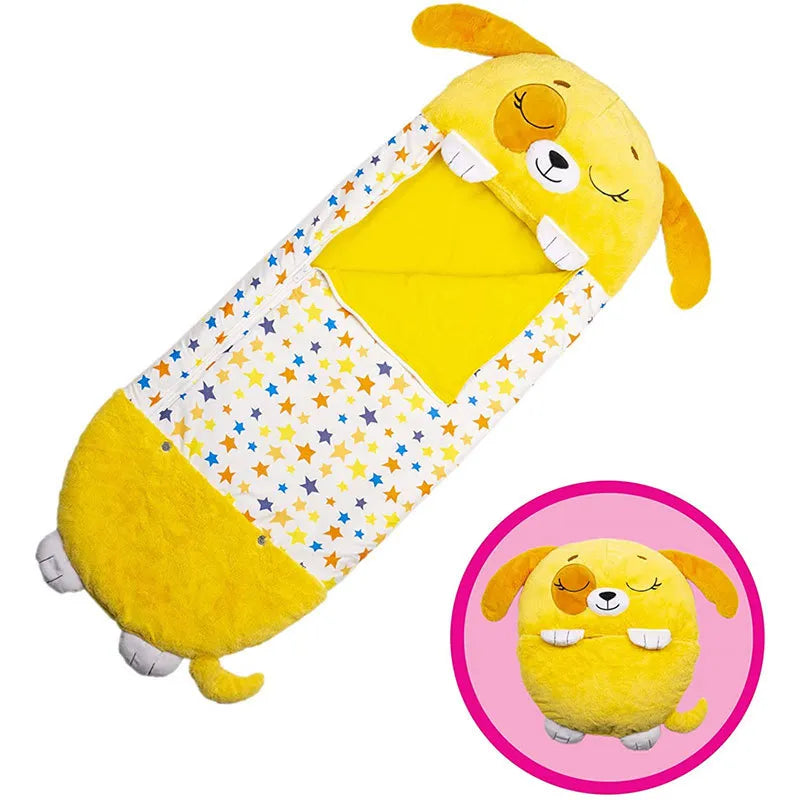 Foldable Animal-Shaped Sleeping Bag for Kids – Snoozi