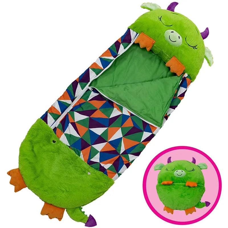 Foldable Animal-Shaped Sleeping Bag for Kids – Snoozi