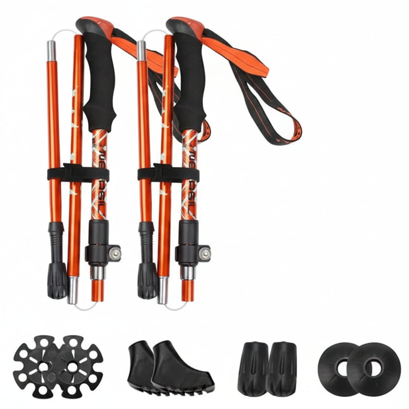 FOLDTREK POLES – Foldable Trekking Poles for Hiking & Outdoor Adventures