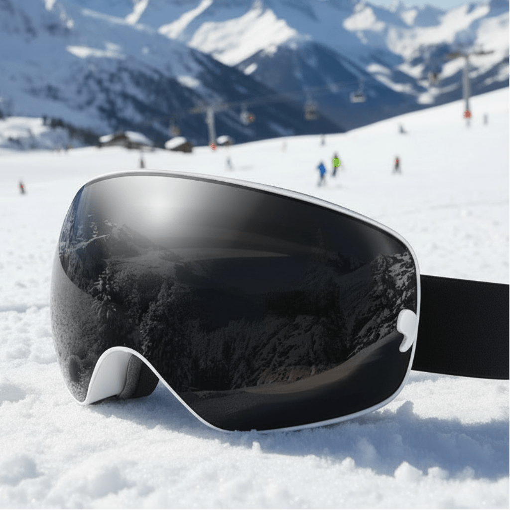 FROSTBLICK – Premium ski goggles with anti-fog coating, UV400 protection & night vision lens