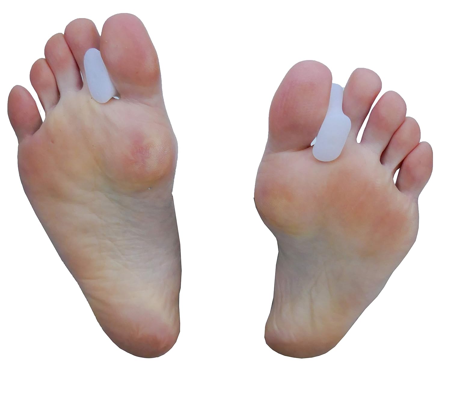 Hallux valgus toe separator in silicone – support and relief (2 pcs)
