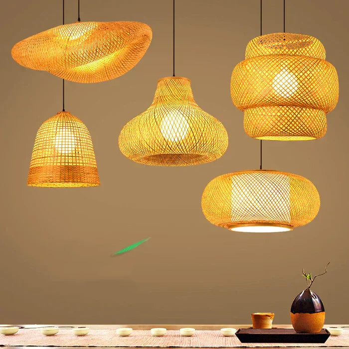 Handmade Rattan Pendant Lamp - RayaLicht