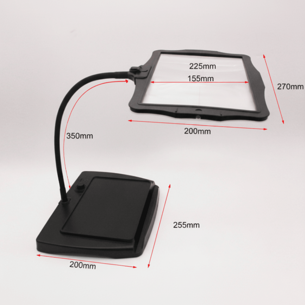 HANDWERK LUX – Table magnifier with LED for precise work and clear details