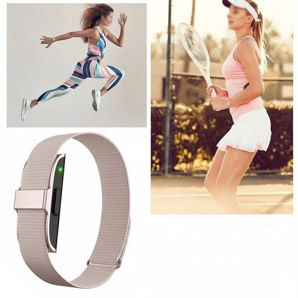 HEALTHTRACK - IP68 Fitness Tracker with Heart Rate and O2 Measurement for Precise Health Monitoring and an Active Lifestyle in Everyday Life