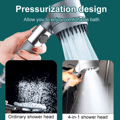 HydraPulse Showerhead Delivers 200% Water Pressure At Home