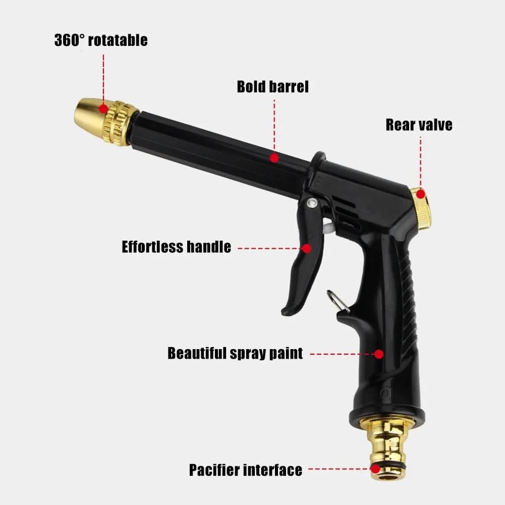 JetSpray high-pressure water gun - Robust & versatile for garden & car care