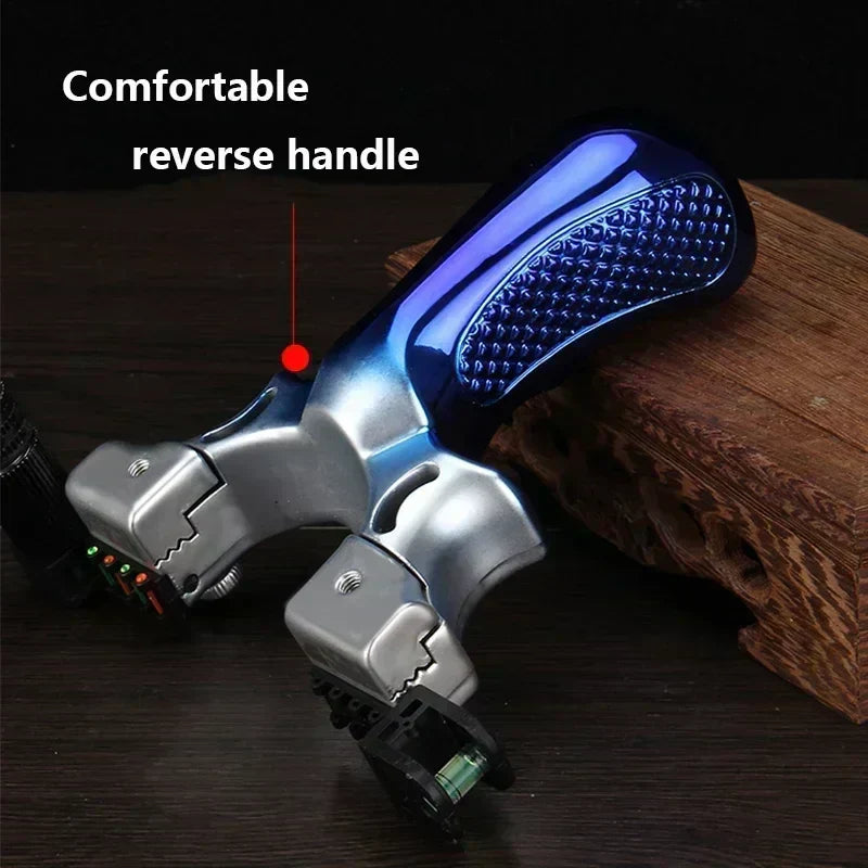 Kestrel Aim Slingshot | Laser, Level & Anti-Slip Grip