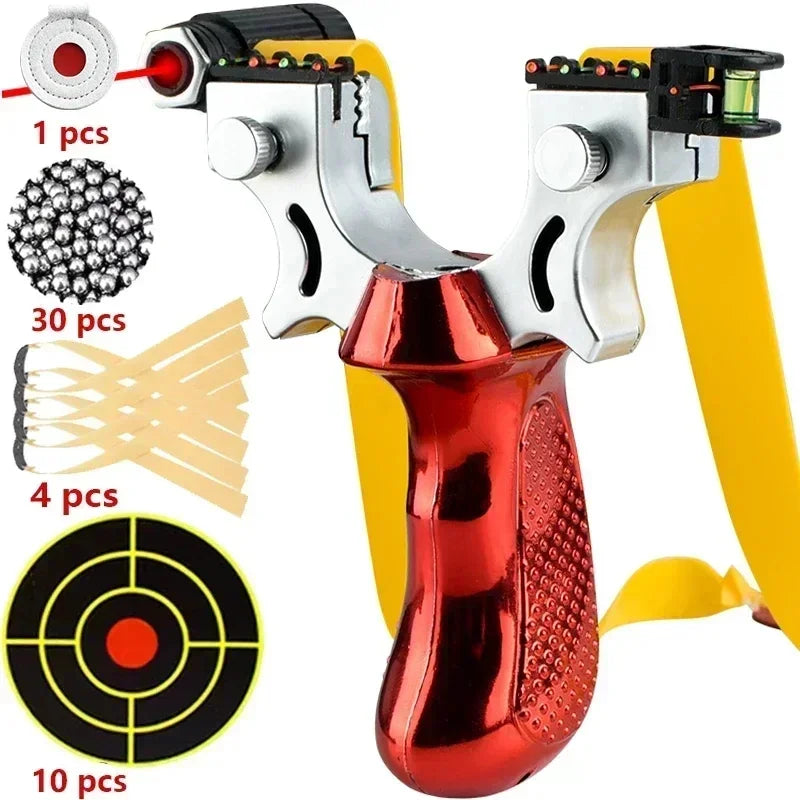 Kestrel Aim Slingshot | Laser, Level & Anti-Slip Grip