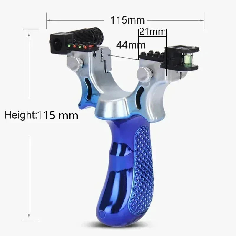Kestrel Aim Slingshot | Laser, Level & Anti-Slip Grip